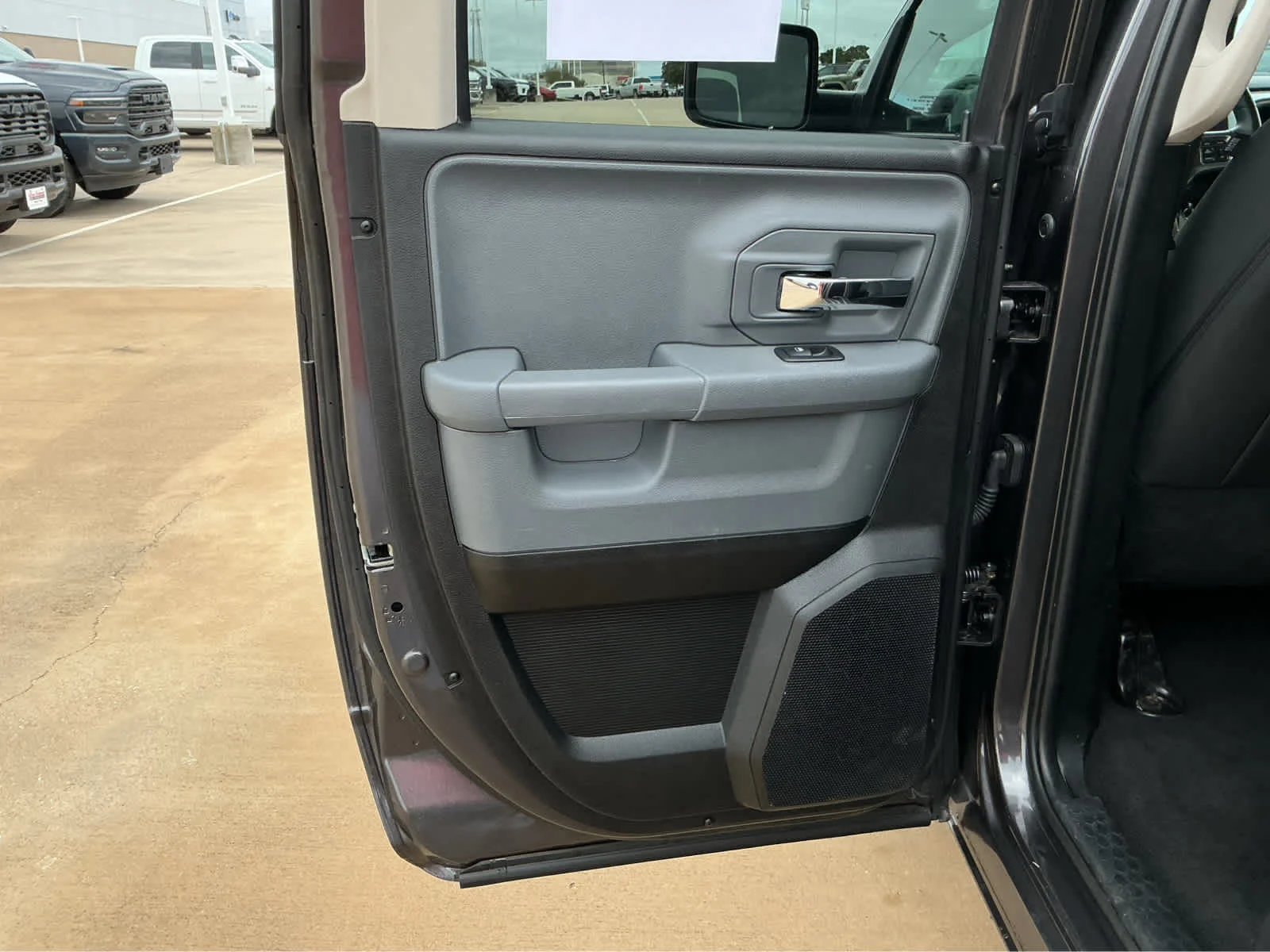 Used 2024 Granite Crystal Metallic Clearcoat Ram SLT image 20
