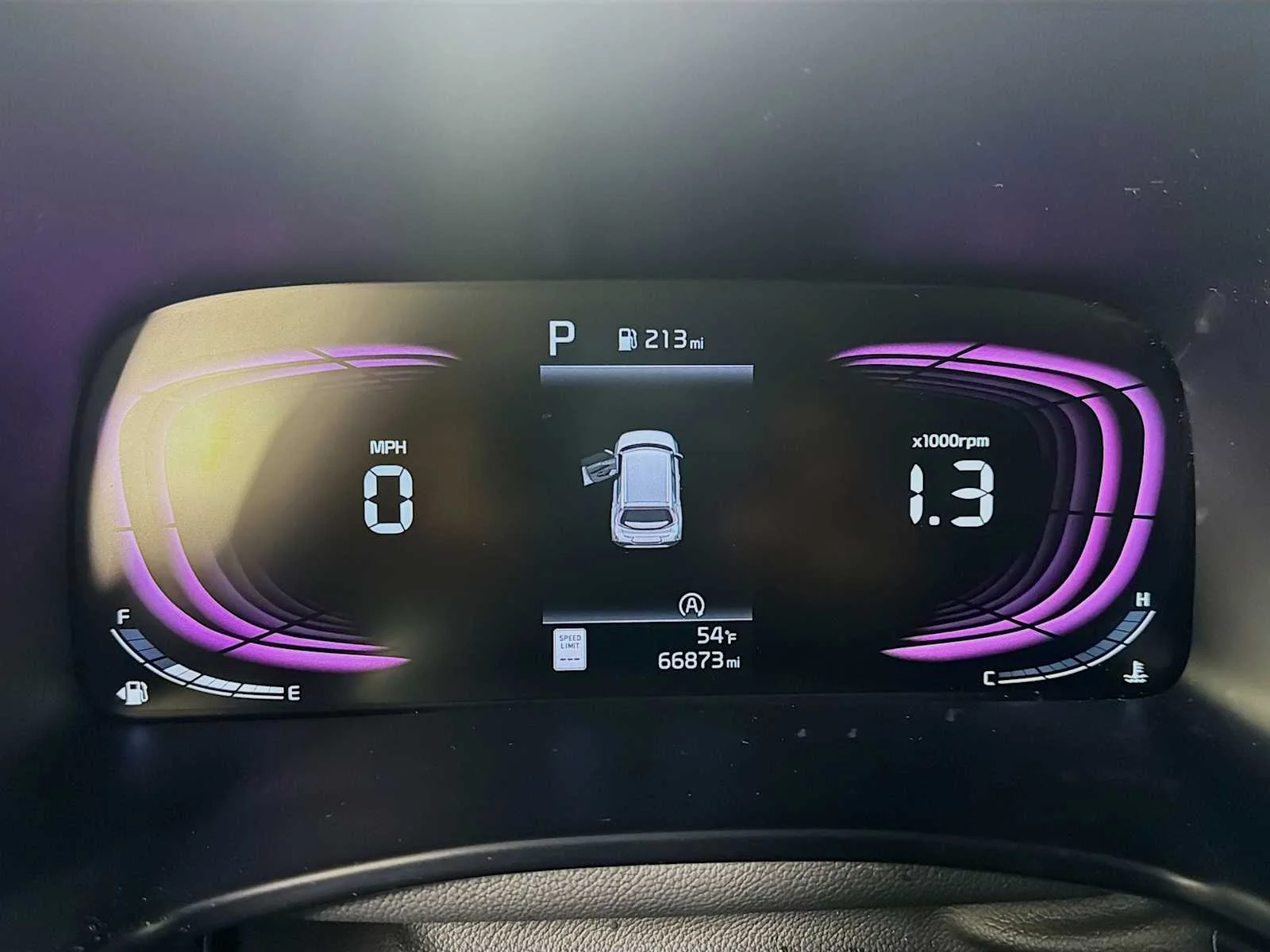 Used 2023 Fusion Black Kia LX image 10