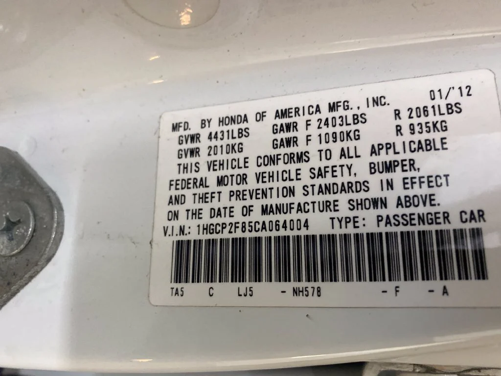 Used 2012 White Honda EX-L image 25
