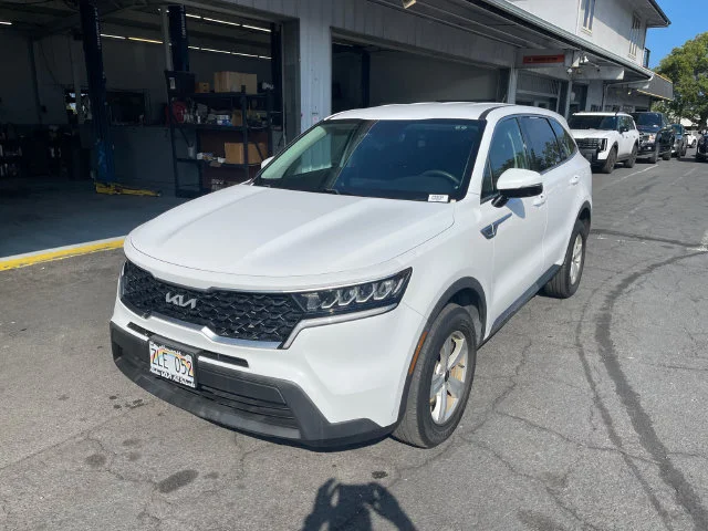 Used 2023 White Kia LX image 2