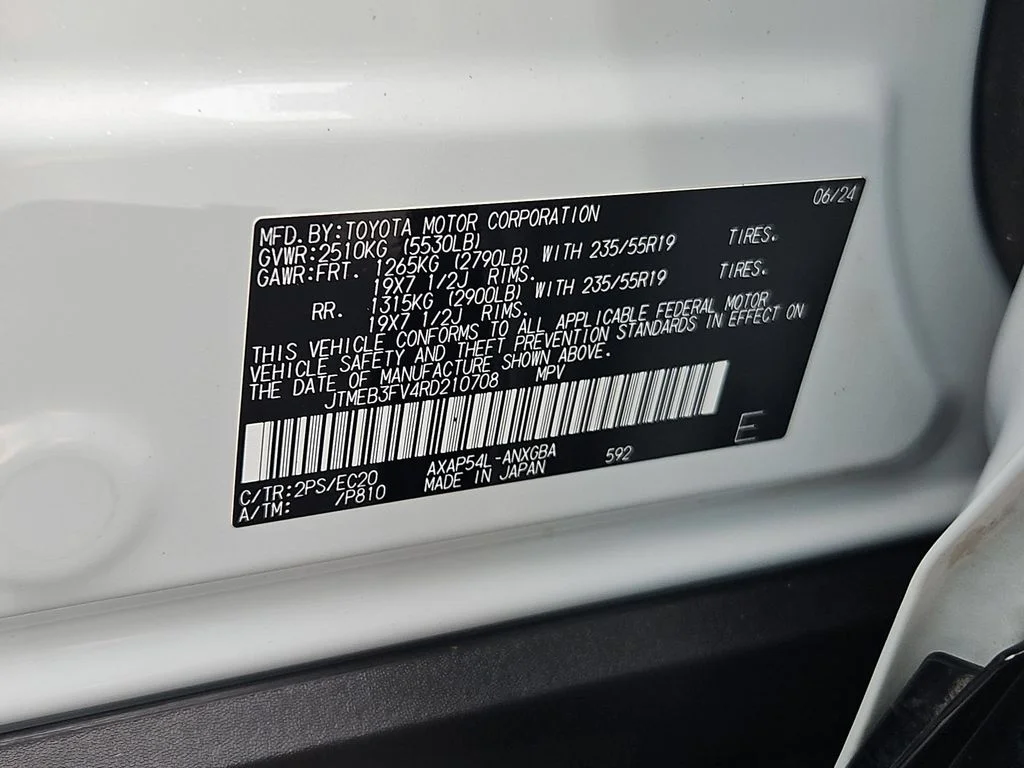 Used 2024 Midnight Black Metallic Toyota XSE image 32