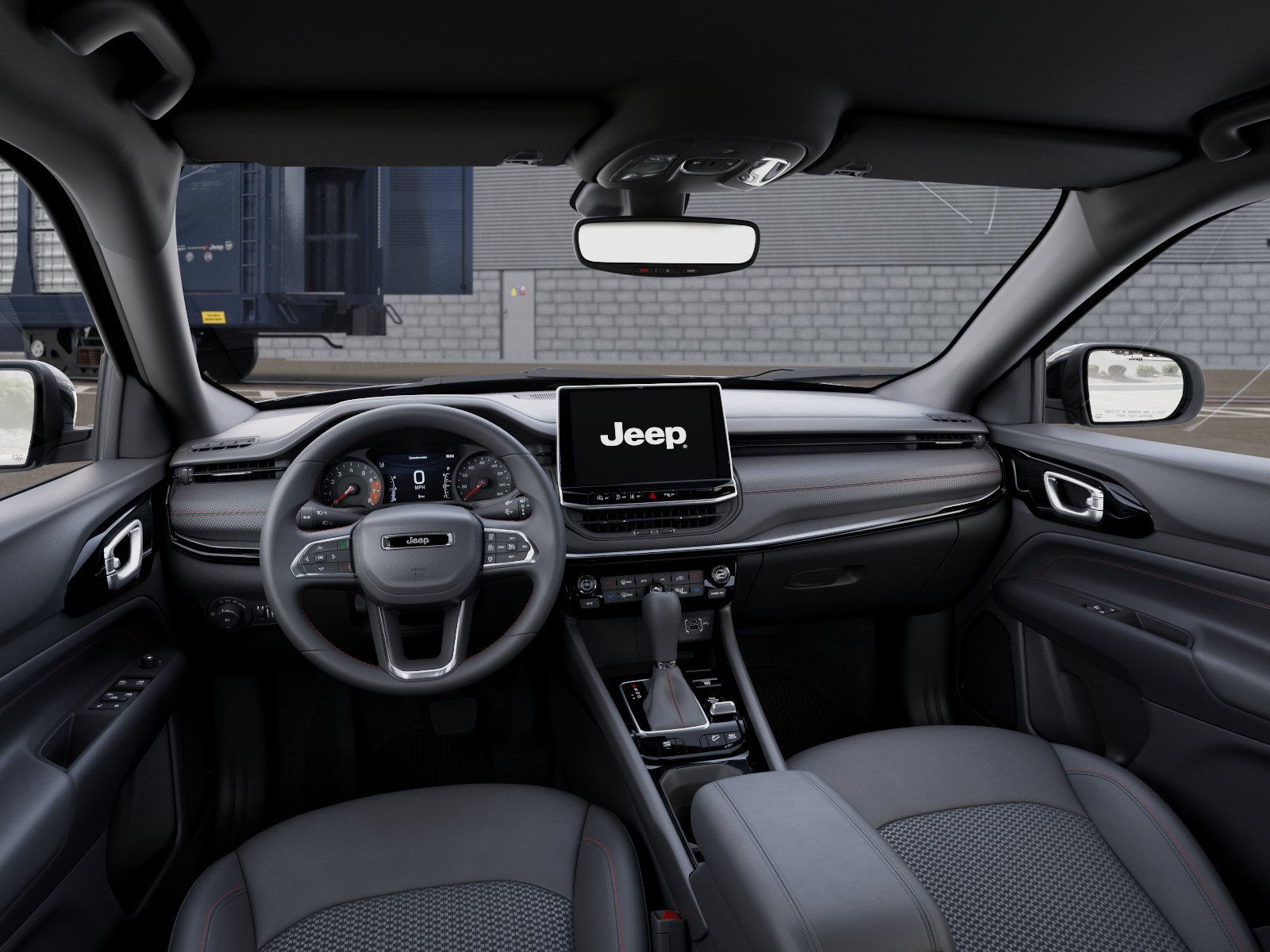 New 2026 Bright White Clear-Coat Exterior Paint Jeep Trailhawk image 8