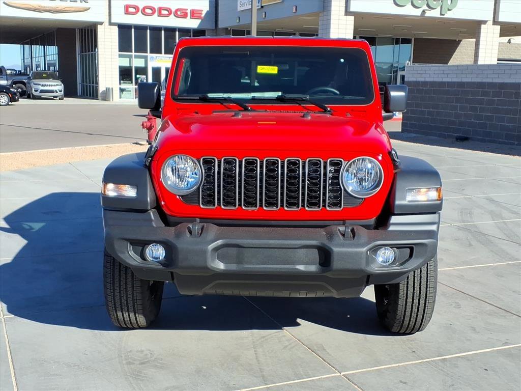 New 2026 Firecracker Red Clear-Coat Exterior Paint Jeep Sport image 2