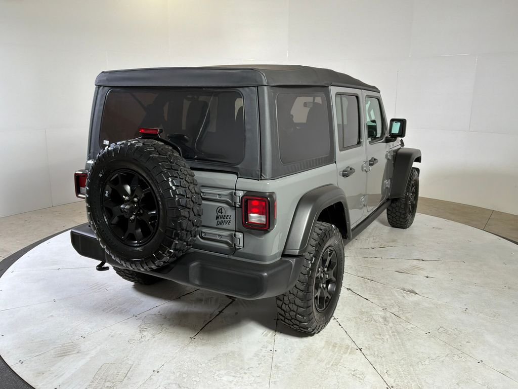Certified Used 2022 Gray Jeep Unlimited Willys image 11