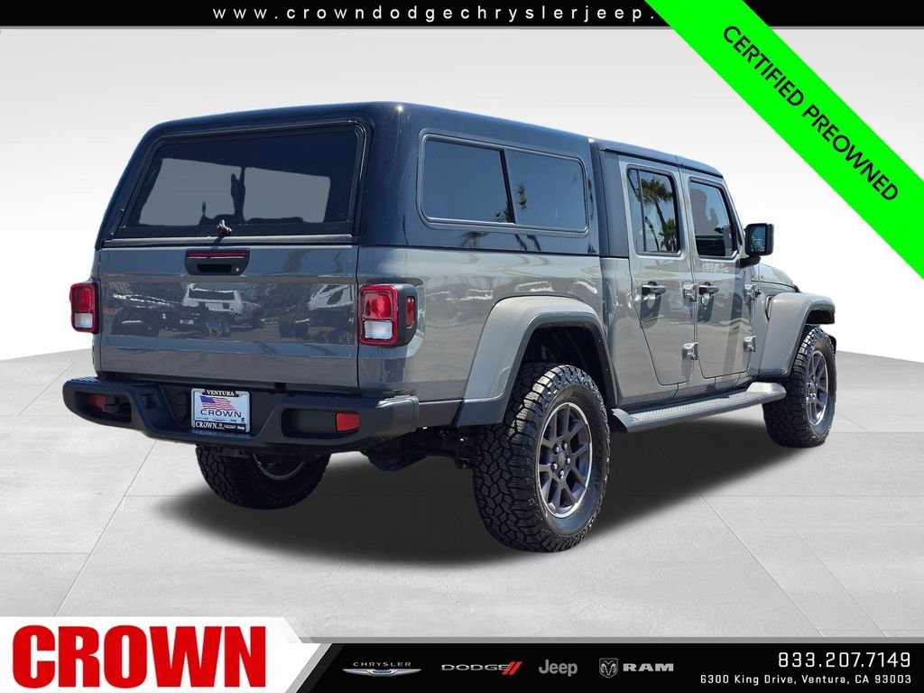 Certified Used 2023 Gray Jeep Overland image 7
