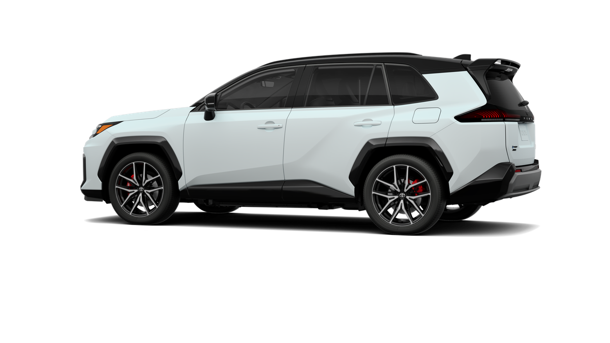 New 2026 Wind Chill Pearl with Midnight Black Metallic roof Toyota GR SPORT image 5