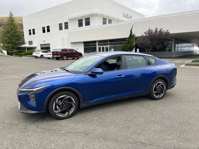 Certified Used 2025 Deep Sea Blue Kia EX image 2