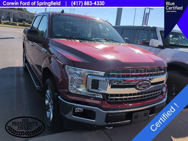 Certified Used 2019 Ruby Red Metallic Tinted Clearcoat Ford XLT image 4