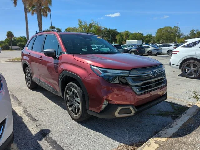 Used 2025 Red Subaru Limited image 1