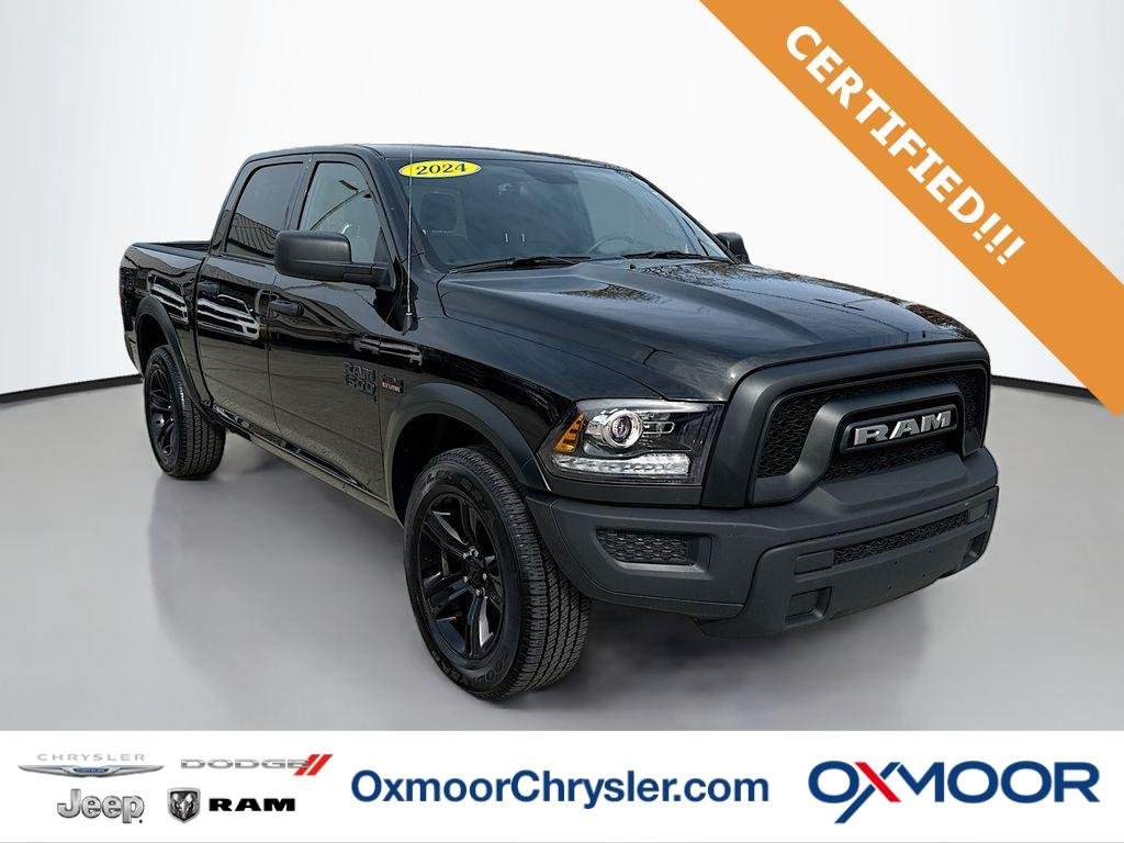Used 2024 Diamond Black Crystal Pearlcoat Ram Warlock image 1