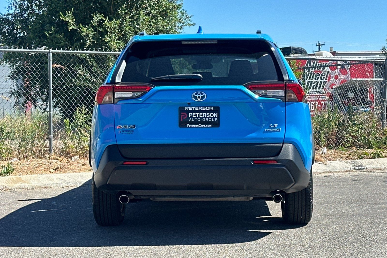 Used 2021 Blue Toyota LE image 5