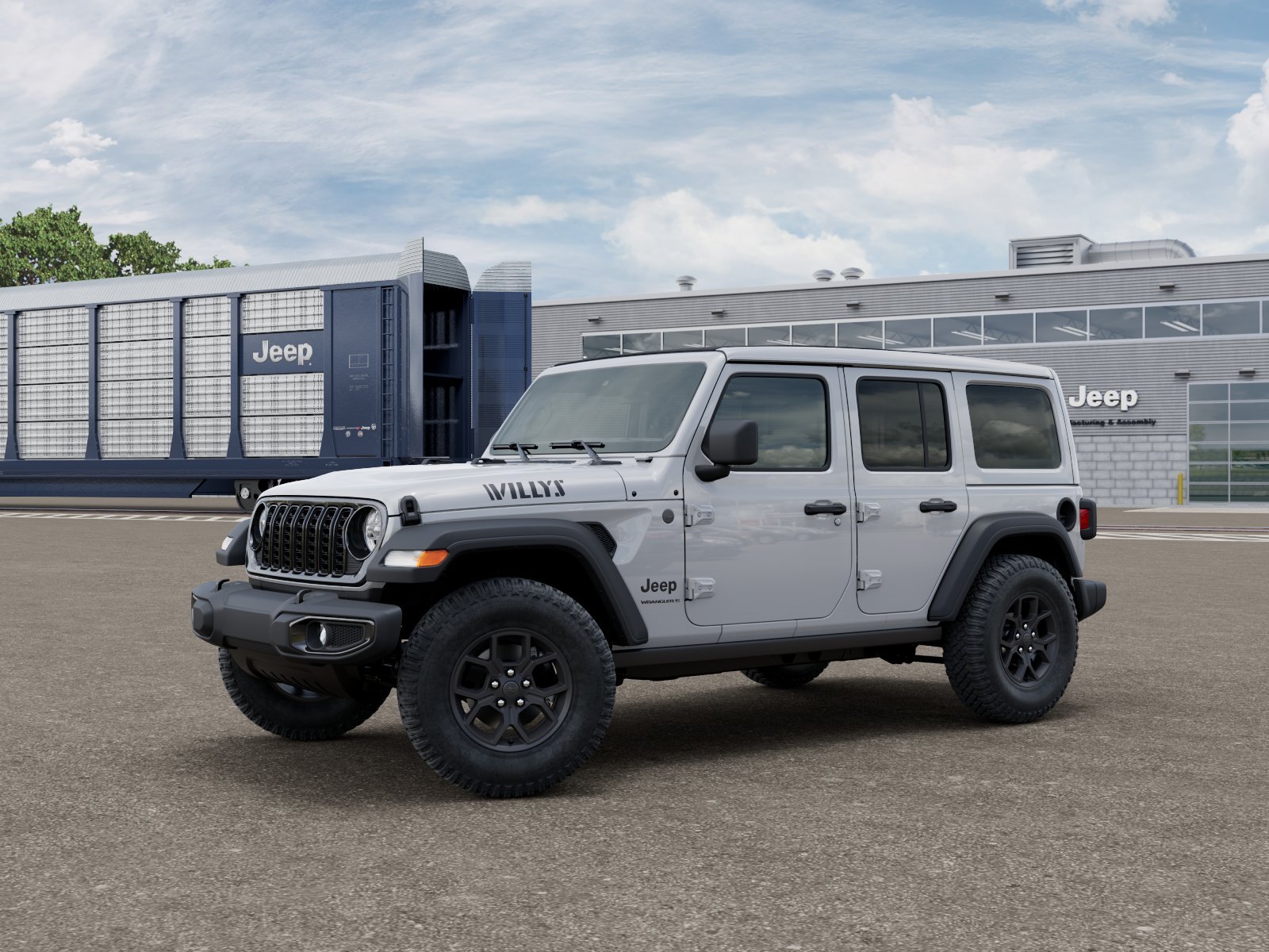 New 2026 Jeep Wrangler Willys 4D Sport Utility