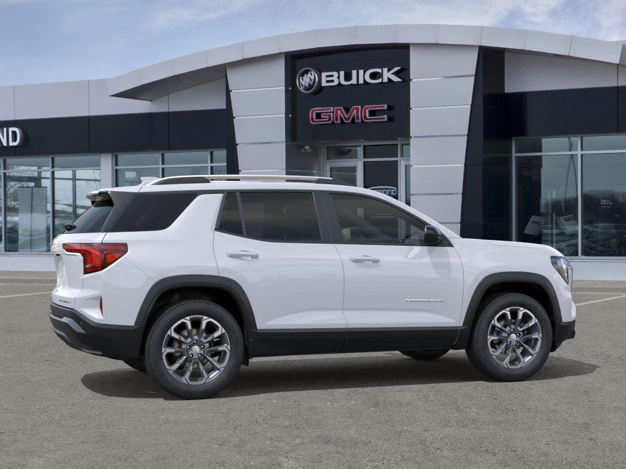 New 2027 Summit White GMC AWD Elevation image 5