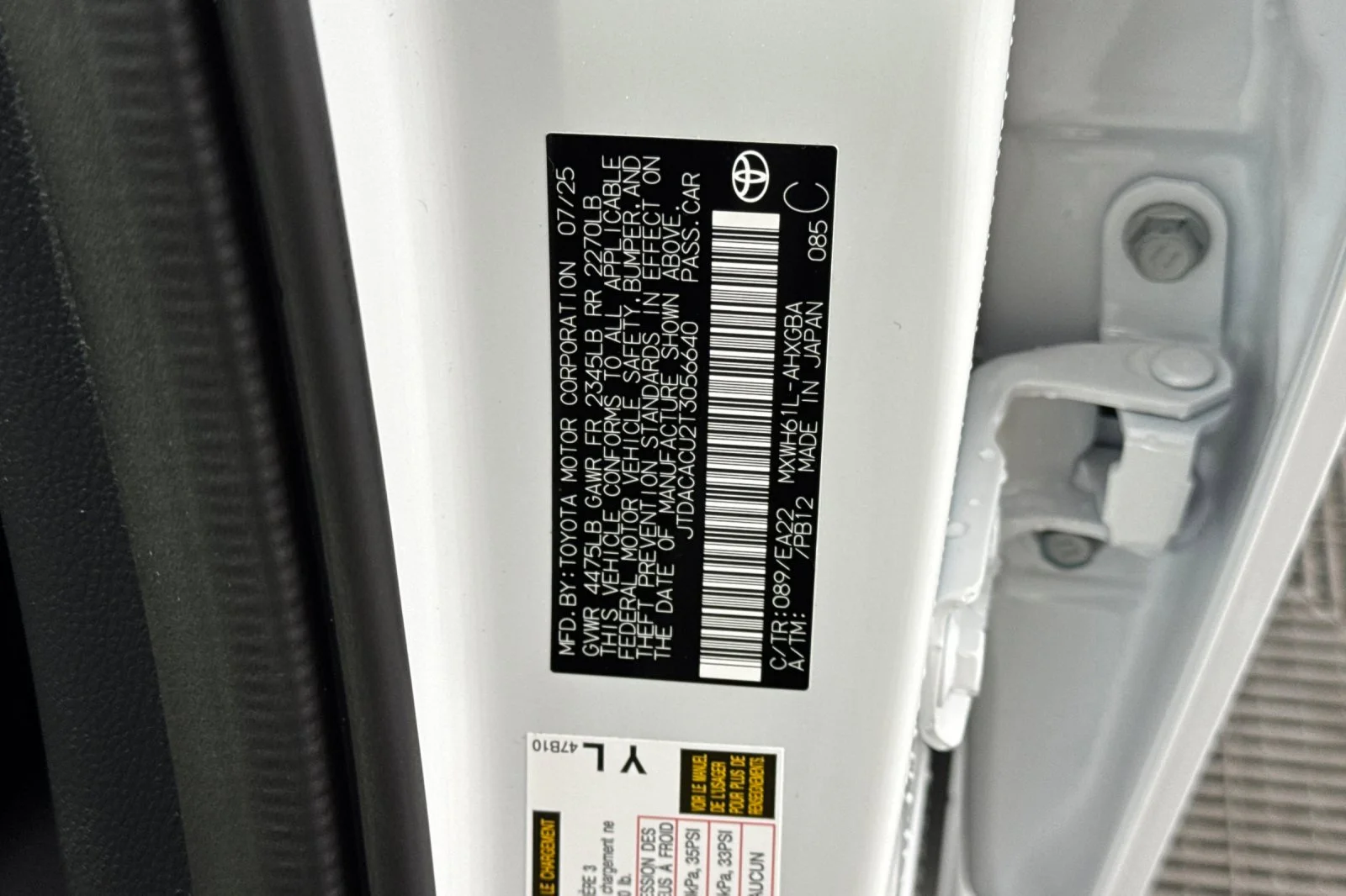 New 2026 Wind Chill Pearl <sup>1</sup> Toyota  XSE image 22