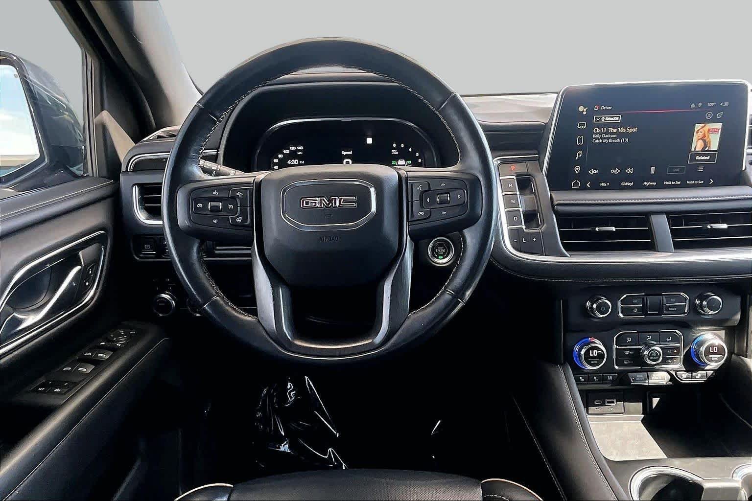 Used 2022 Satin Steel Metallic GMC AT4 image 11