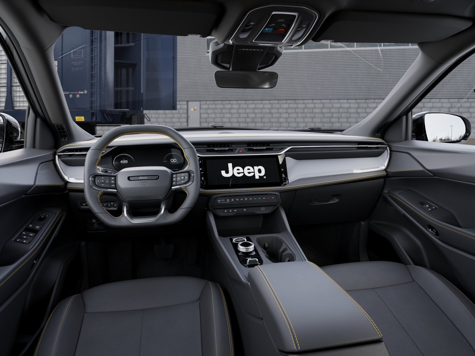 New 2026 Bright White Clear-Coat Exterior Paint Jeep  image 8