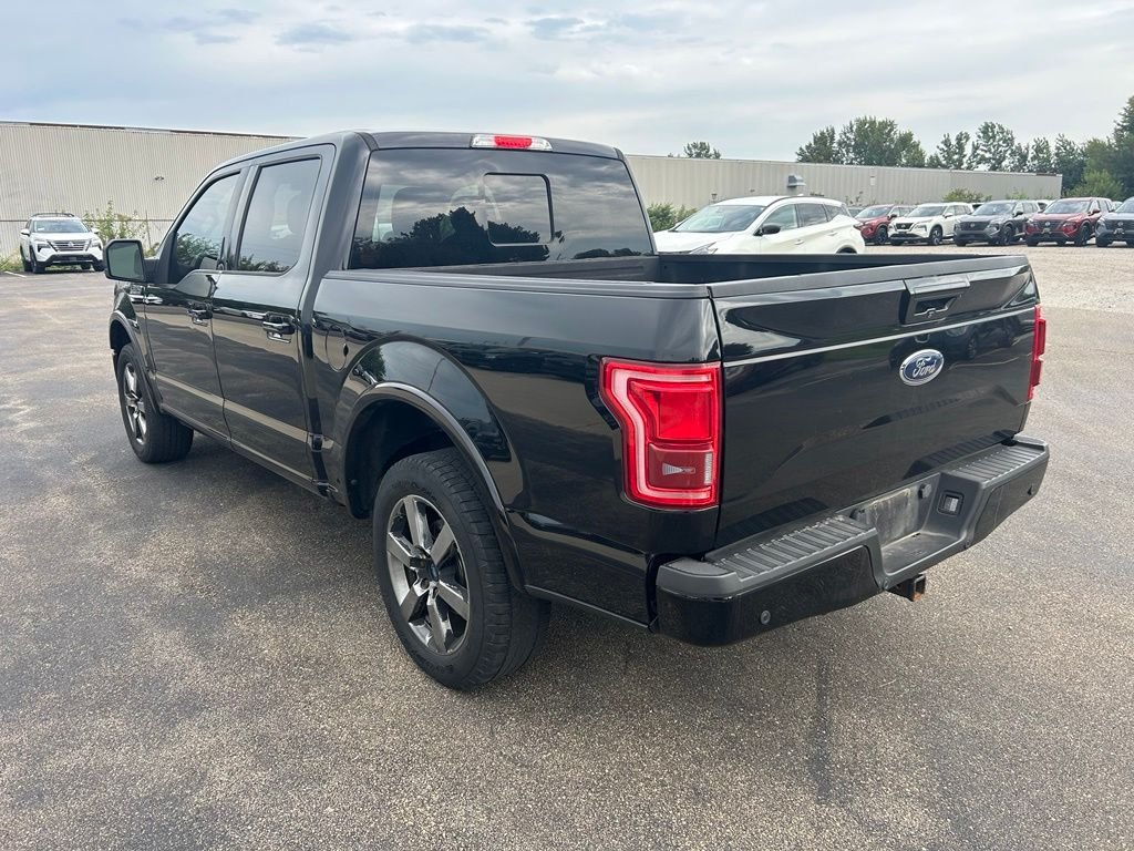 Used 2017 Shadow Black Ford Lariat image 3