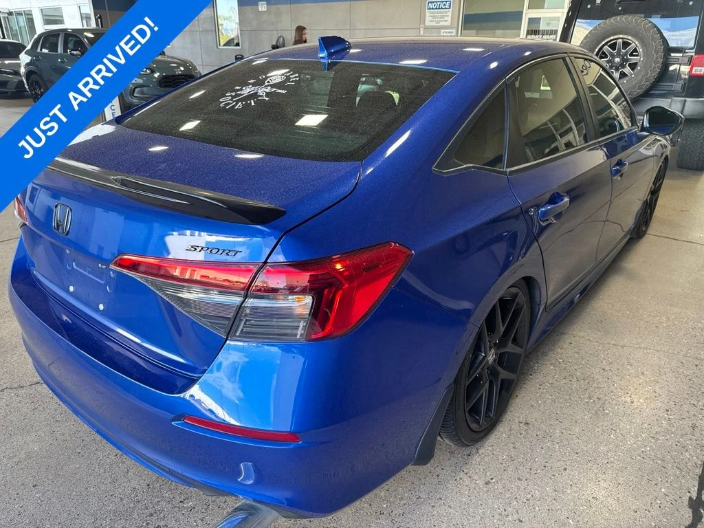 Certified Used 2024 Aegean Blue Metallic Honda Sport image 3