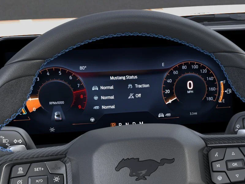 New 2026 Orange Fury Metallic Tri-coat Ford Dark Horse® Premium image 13