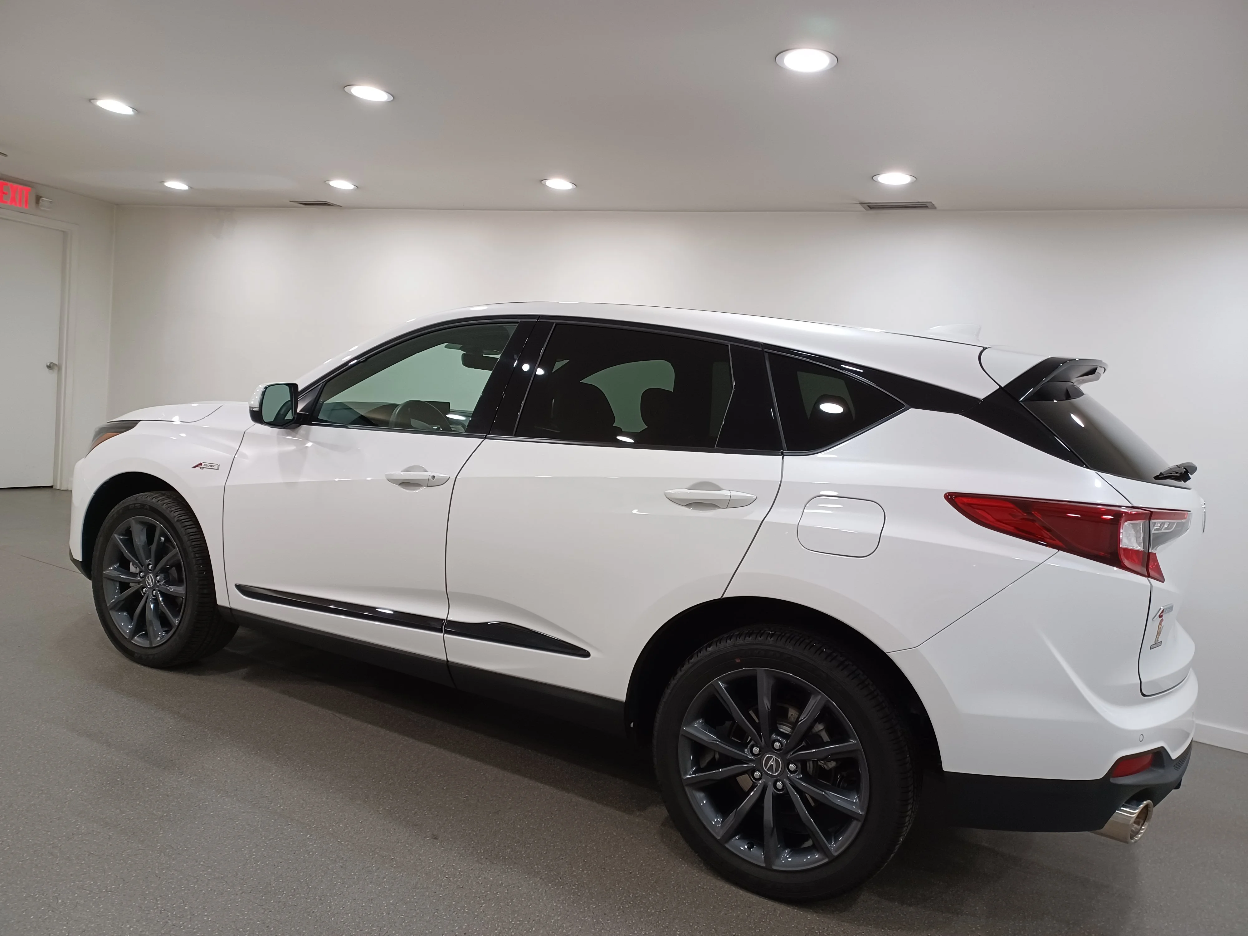 Certified Used 2025 Platinum White Pearl Acura A-Spec AWD*Adaptive Cruise | Remote Start | Cooled Leather | Pano Roof | Htd Wheel | ELS 3D Audio image 7