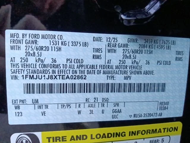 New 2026 Agate Black Metallic Ford Active image 40