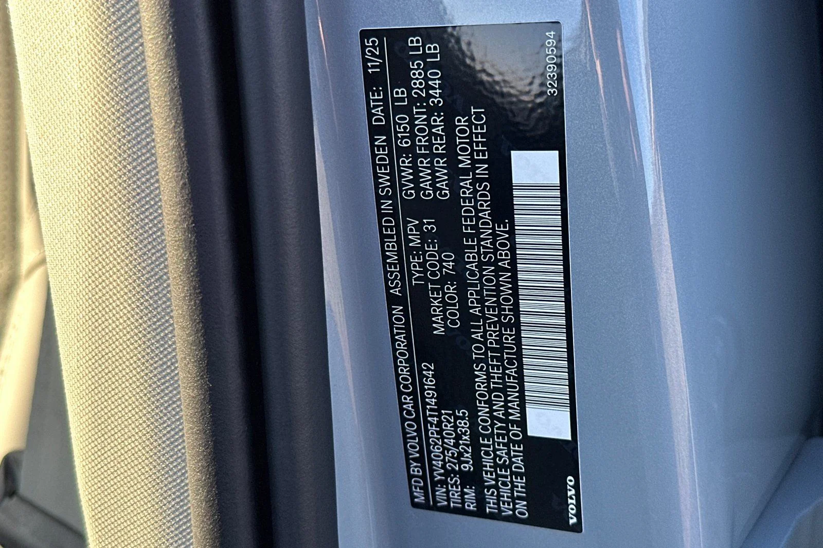 New 2026 Vapour Grey Volvo Ultra image 27