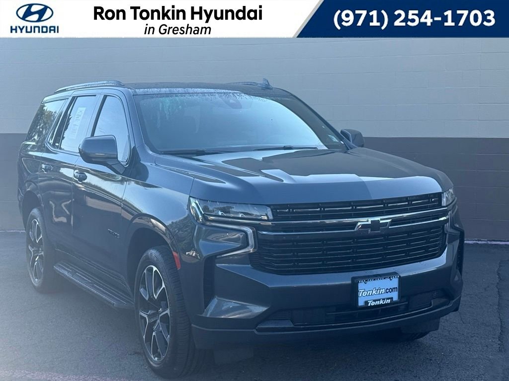 Used 2021 Shadow Gray Metallic Chevrolet RST image 1