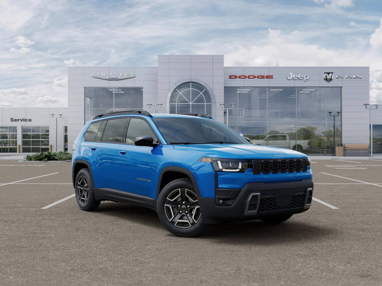 New 2026 Blue Jeep Laredo image 32