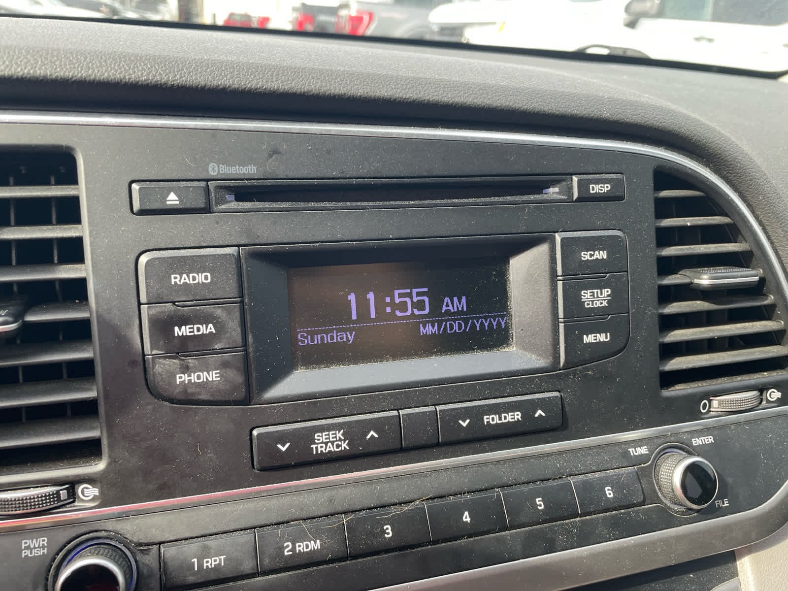 Used 2018 Electric Blue Metallic Hyundai SE image 8