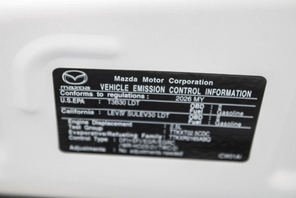 New 2026 Wind Chill Pearl Mazda Premium Plus AWD image 13