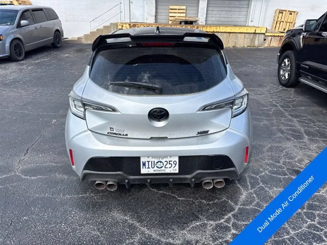 Used 2021 Classic Silver Metallic Toyota XSE image 5
