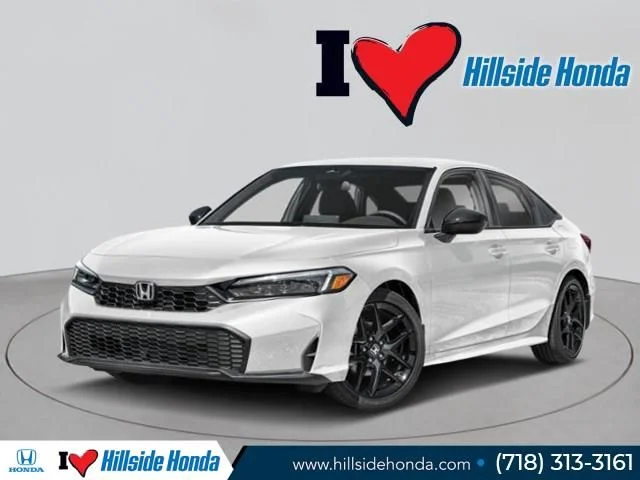 New 2026 Platinum White Pearl Honda Sport image 1