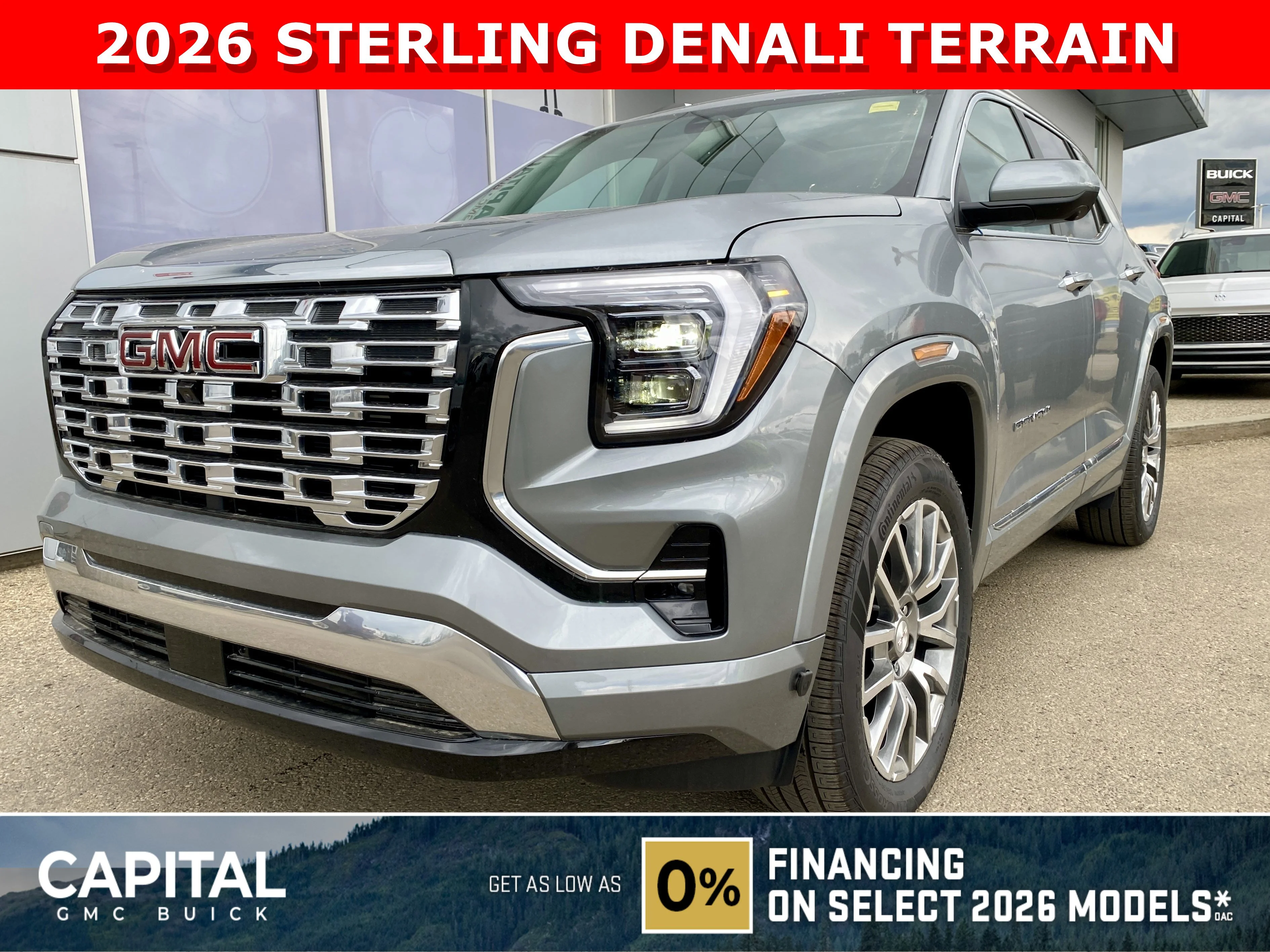 New 2026 STERLING METALLIC GMC AWD Denali image 1