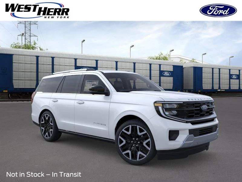 New 2026 Star White Metallic Tri-Coat Ford Platinum® image 1