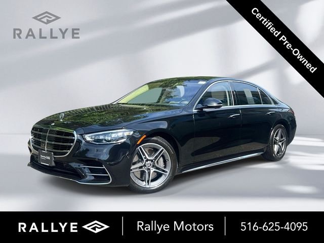 Certified Used 2022 Black Mercedes-Benz S 580 image 1
