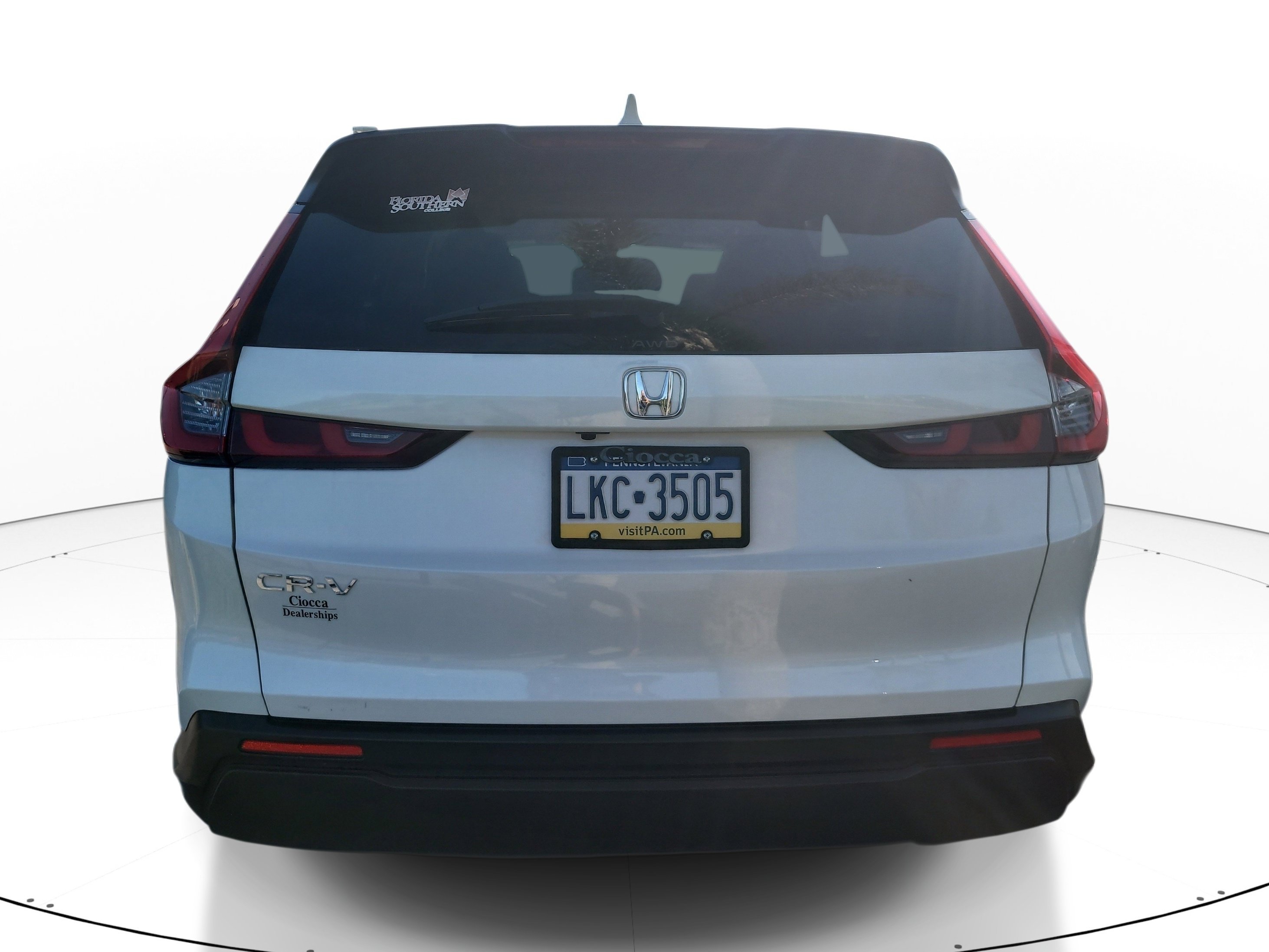 Used 2023 Platinum White Pearl Honda EX image 5