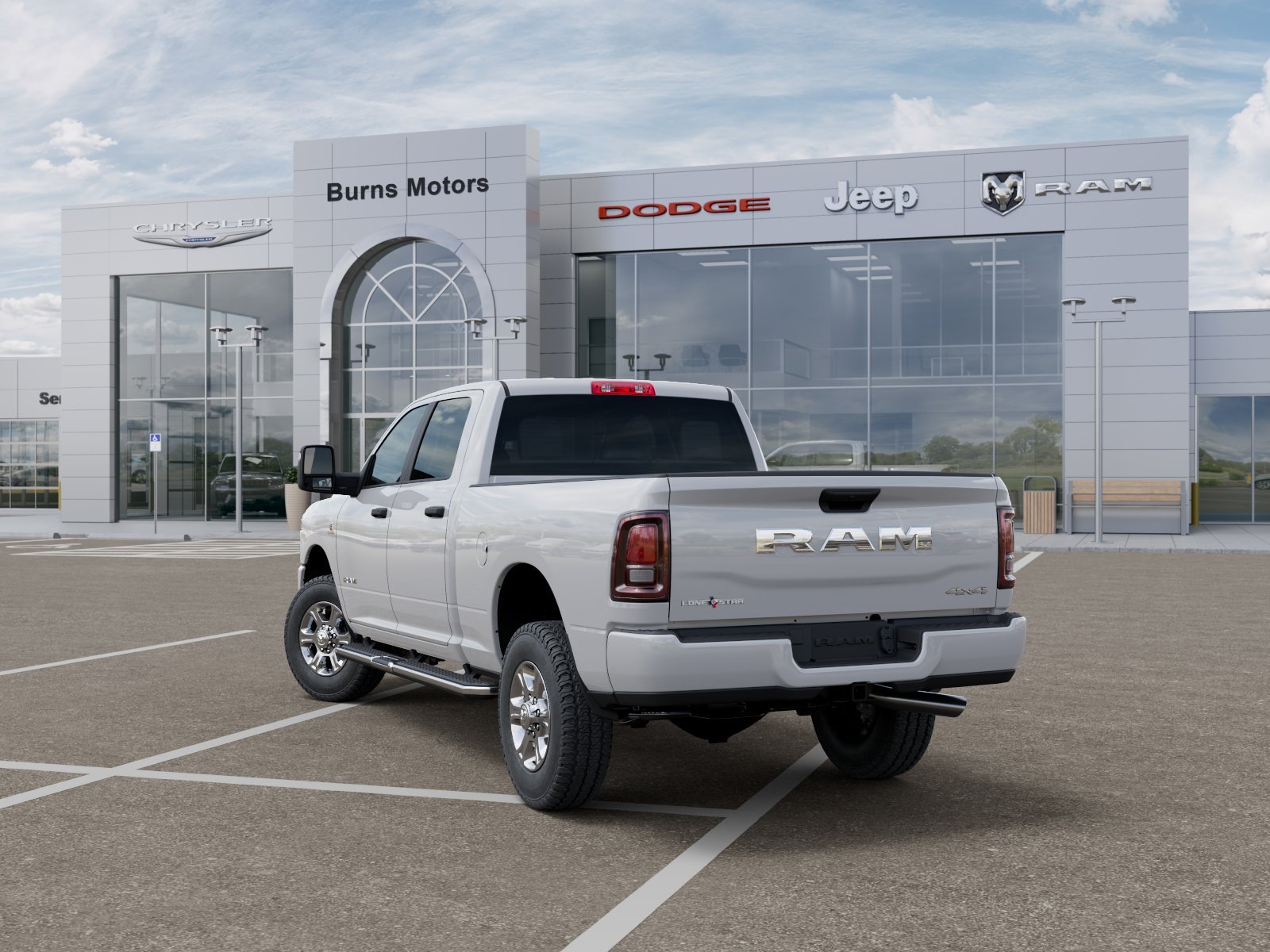 New 2026 Bright White Clear-Coat Exterior Paint RAM Lone Star image 29