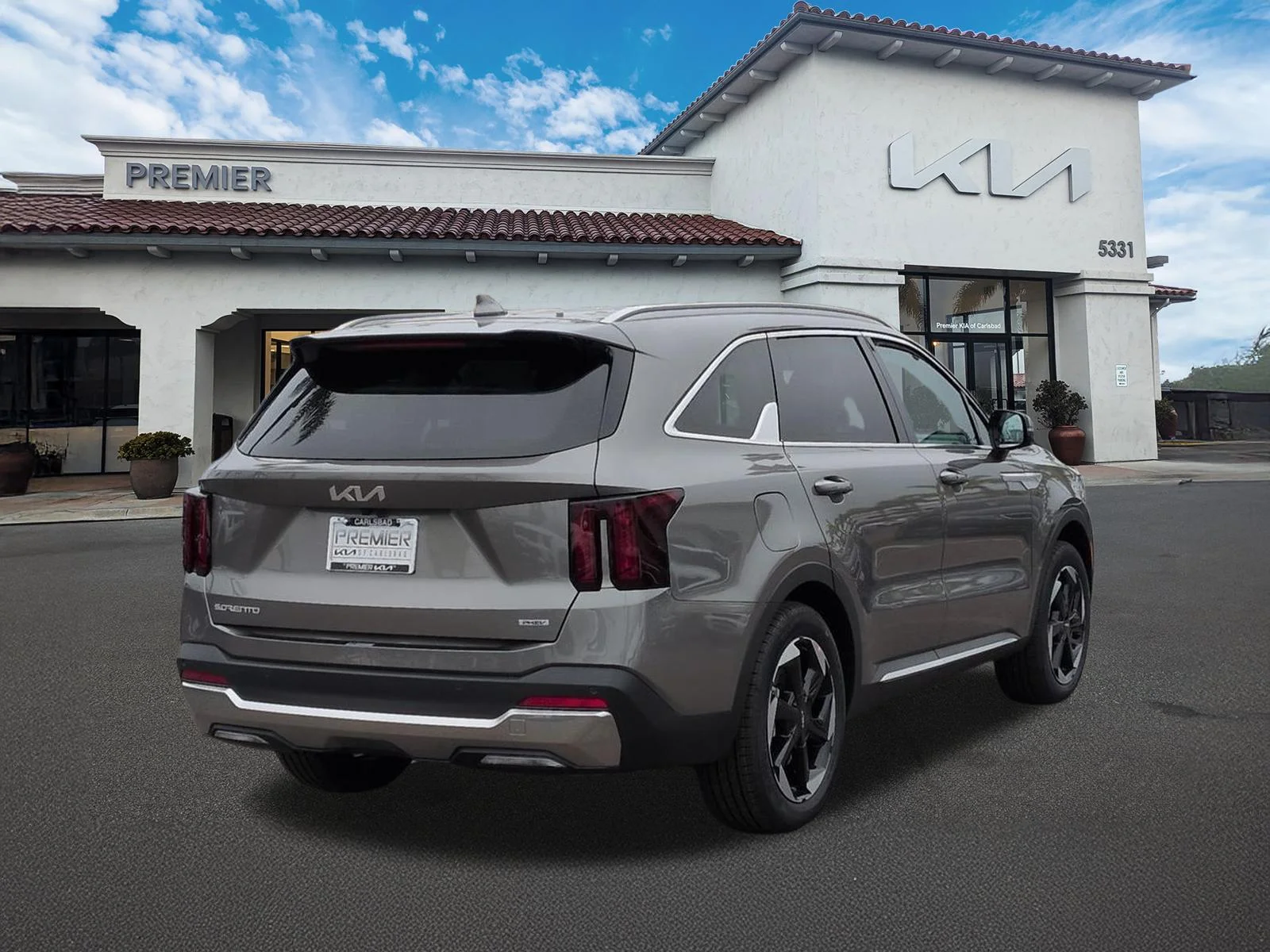 New 2026 Volcanic Sand Kia EX AWD image 8
