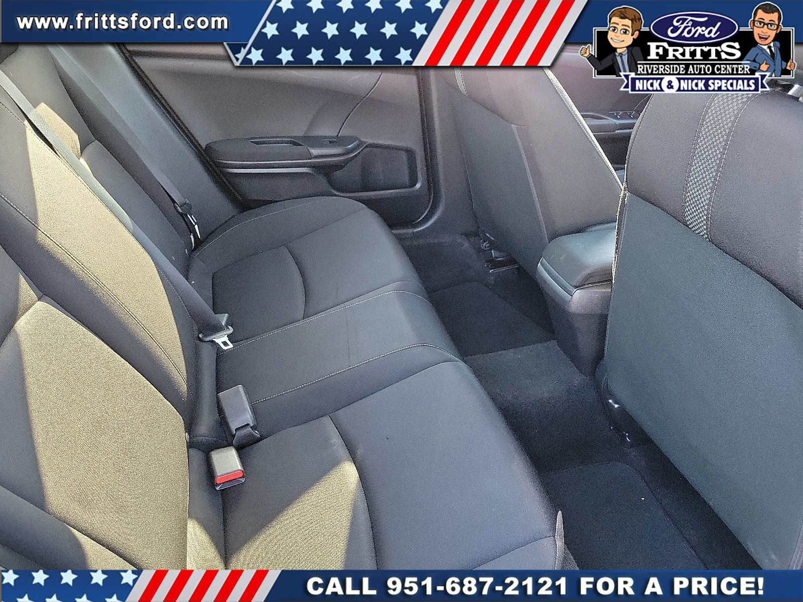 Certified Used 2019 Crystal Black Pearl Honda LX image 15