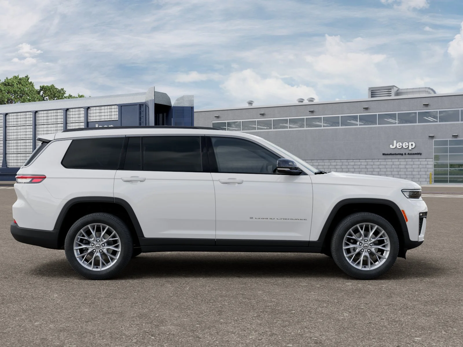 New 2027 Bright White Clear-Coat Paint Jeep Limited image 12