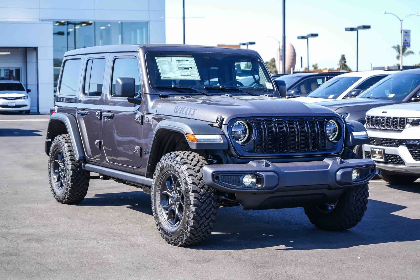 New 2026 Granite Crystal Metallic Clear-Coat Exterior Paint Jeep Willys image 3