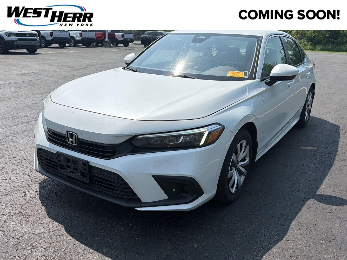 Used 2023 Platinum White Pearl Honda LX image 1