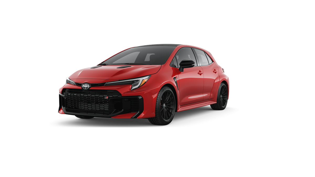 New 2026 Supersonic Red Toyota GR Corolla Premium Plus image 9