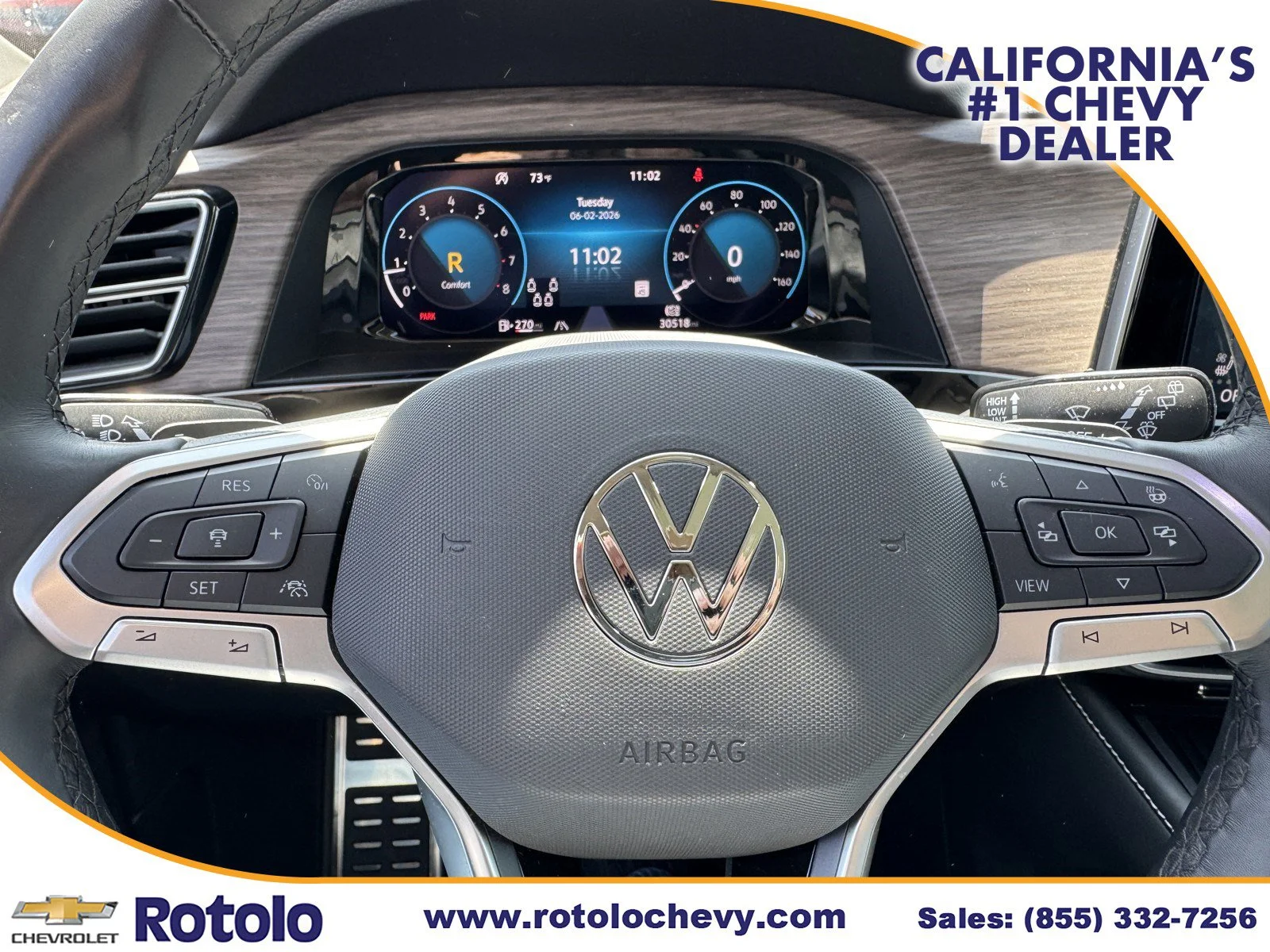 Used 2025 White Volkswagen 2.0T SEL Premium R-Line image 30