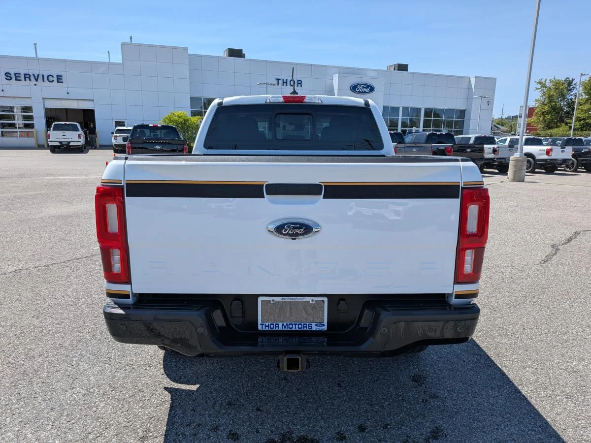 Used 2022 White Ford Xlt 4wd Supercrew 5 image 6