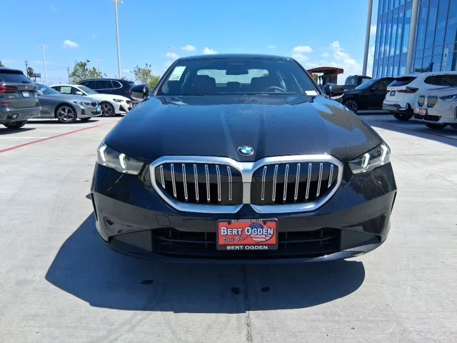 New 2027 Black Sapphire Metallic BMW 530i image 2