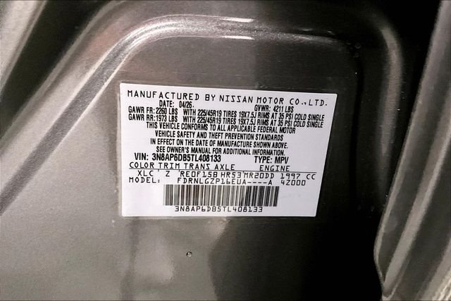 New 2026 Gun Metallic/Scarlet Ember Tintcoat Nissan SR image 38
