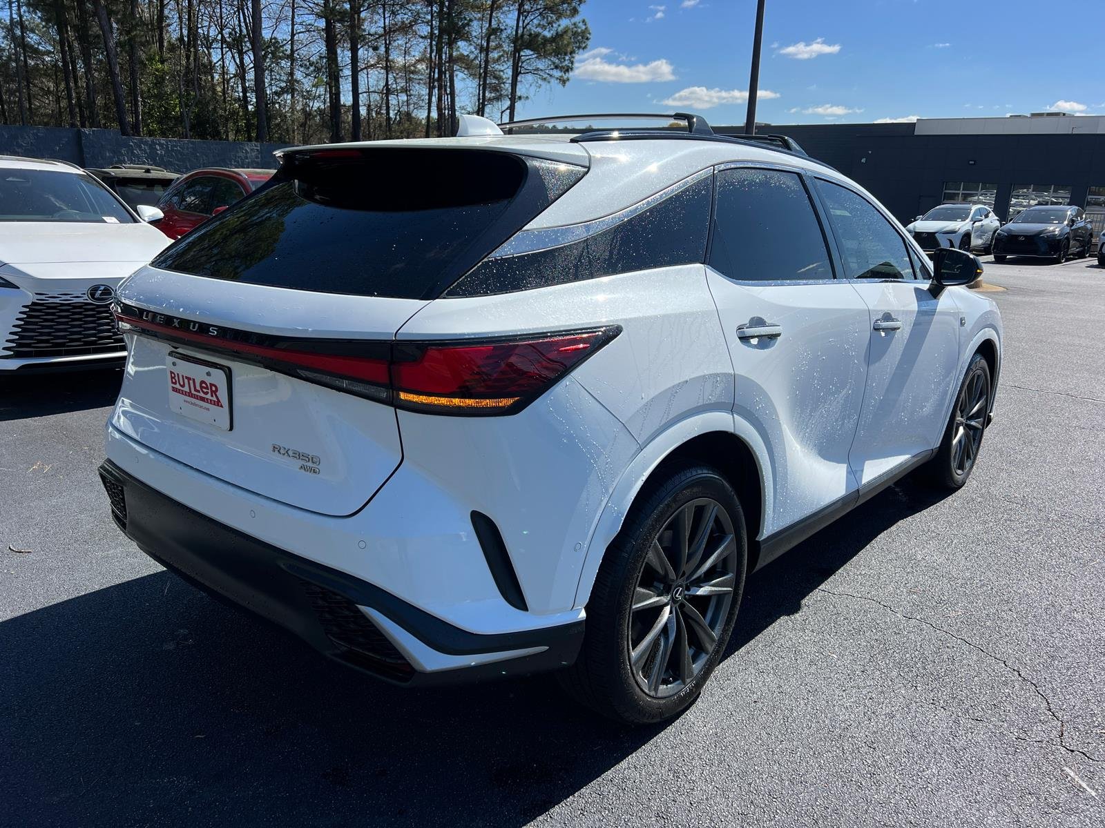 Used 2023 Ultra White Lexus 350 F SPORT Handling image 6