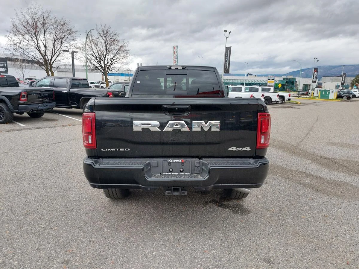 New 2026 Black RAM Limited Longhorn 4x4 Crew Cab 6