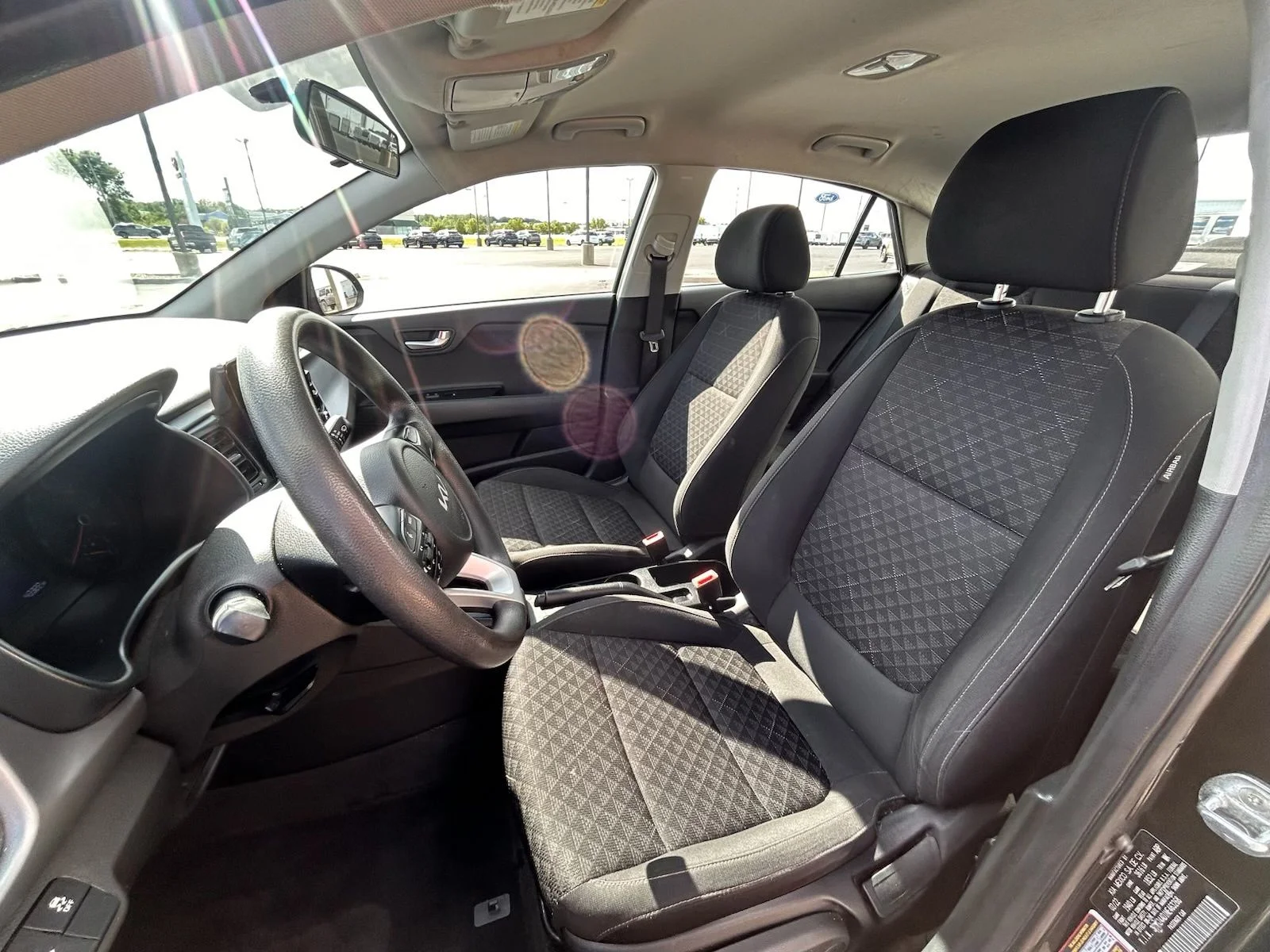Used 2022 Black Kia LX image 10